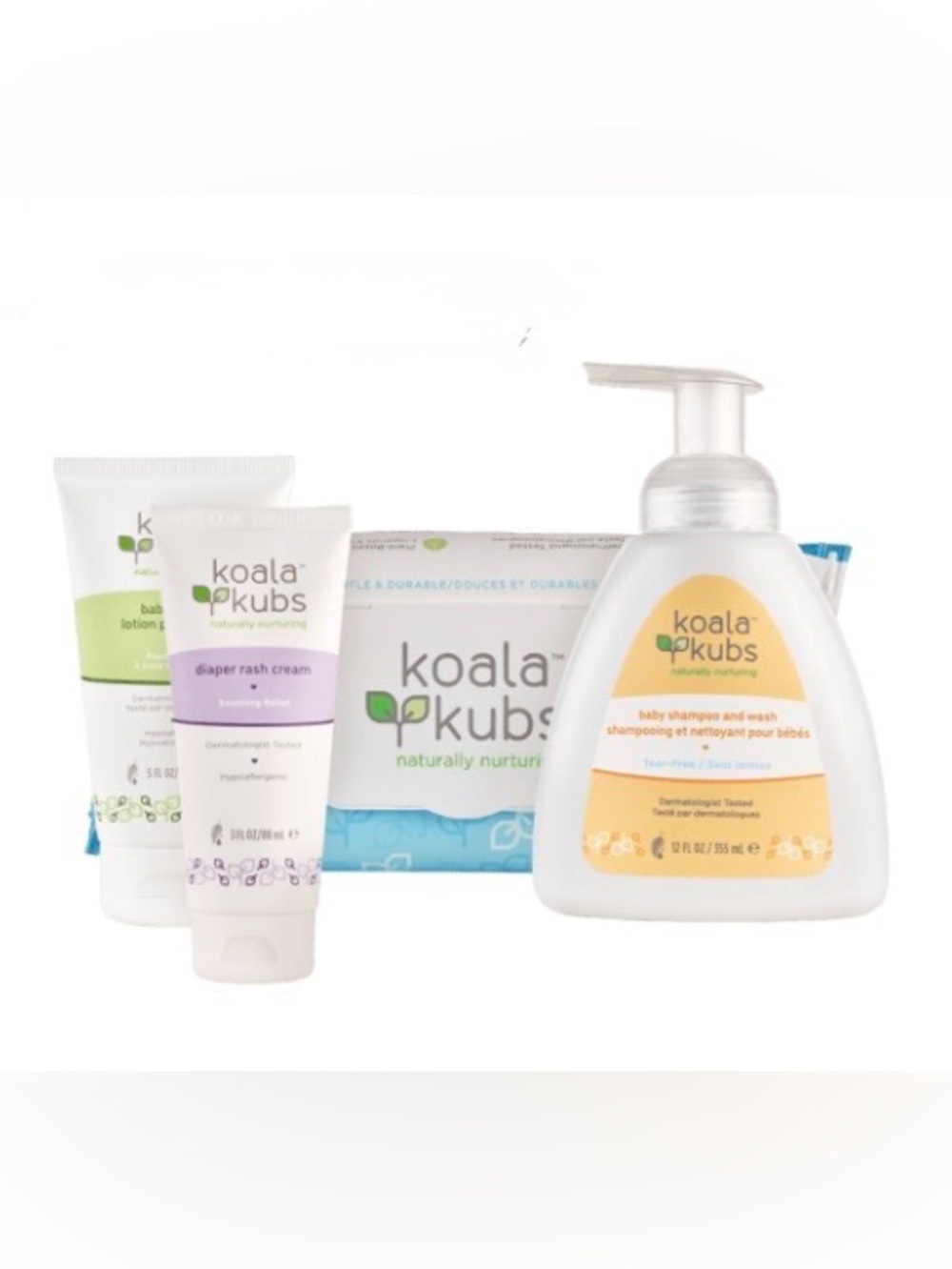 Melaleuca Koala Kubs Baby Care 4-Pack with pump New & Sealed